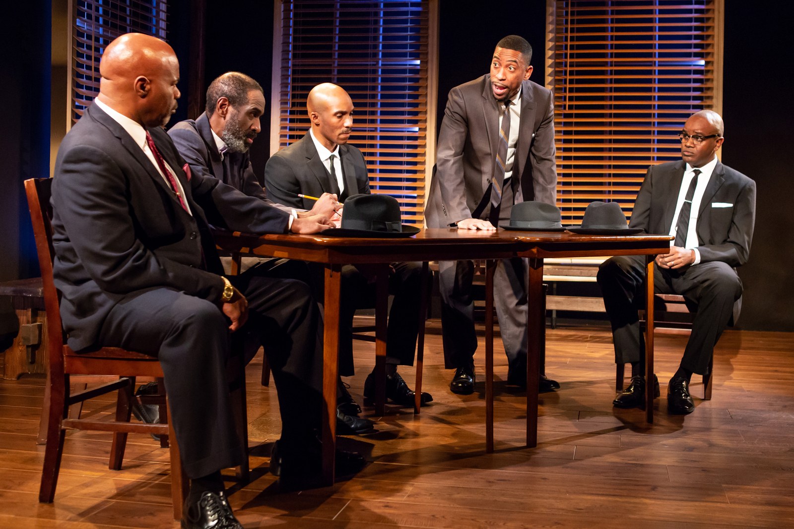 Shawn Randall in Travisville at Ensemble Studio Theatre, written by William Jackson Harper